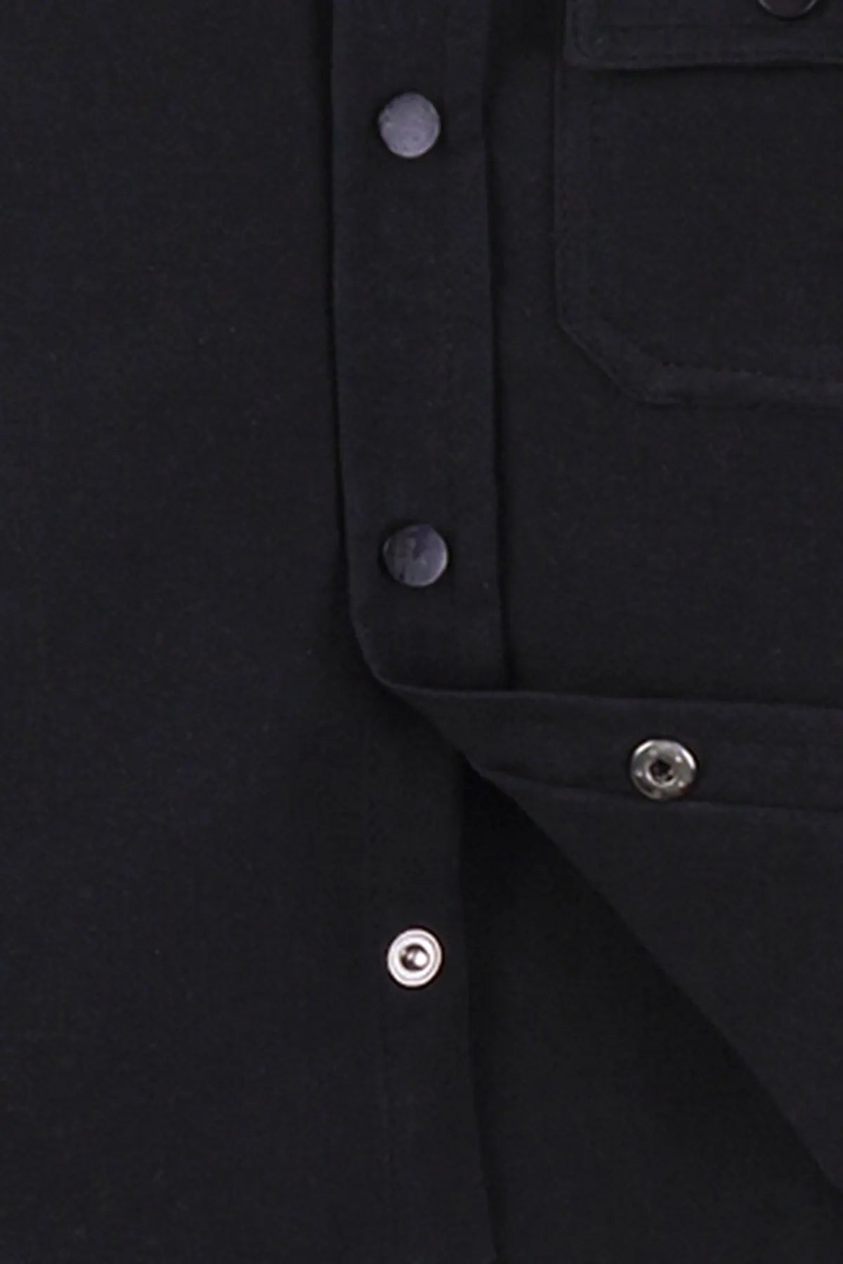 Kids' Black Shirt Buttons