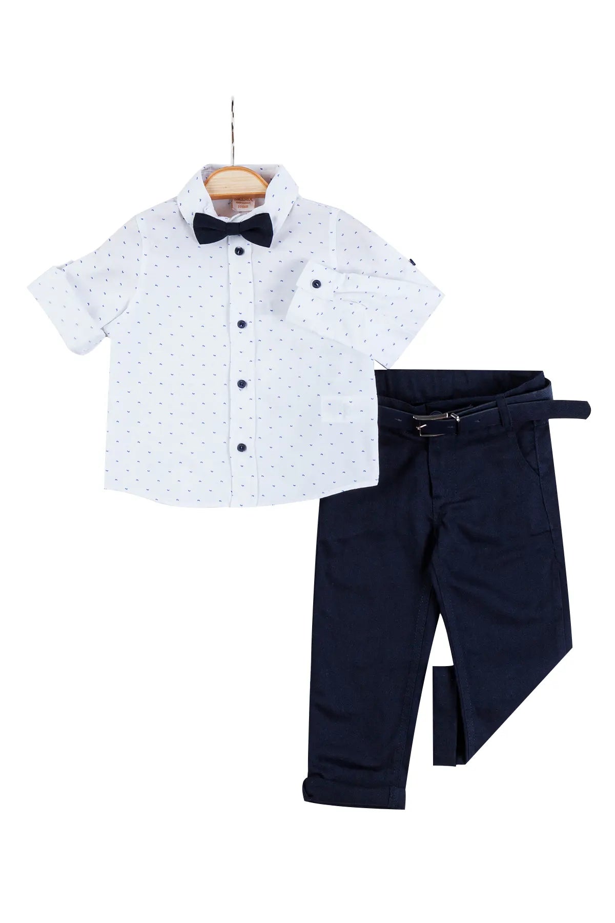 Salopette Shirt Trousers Set for Kids