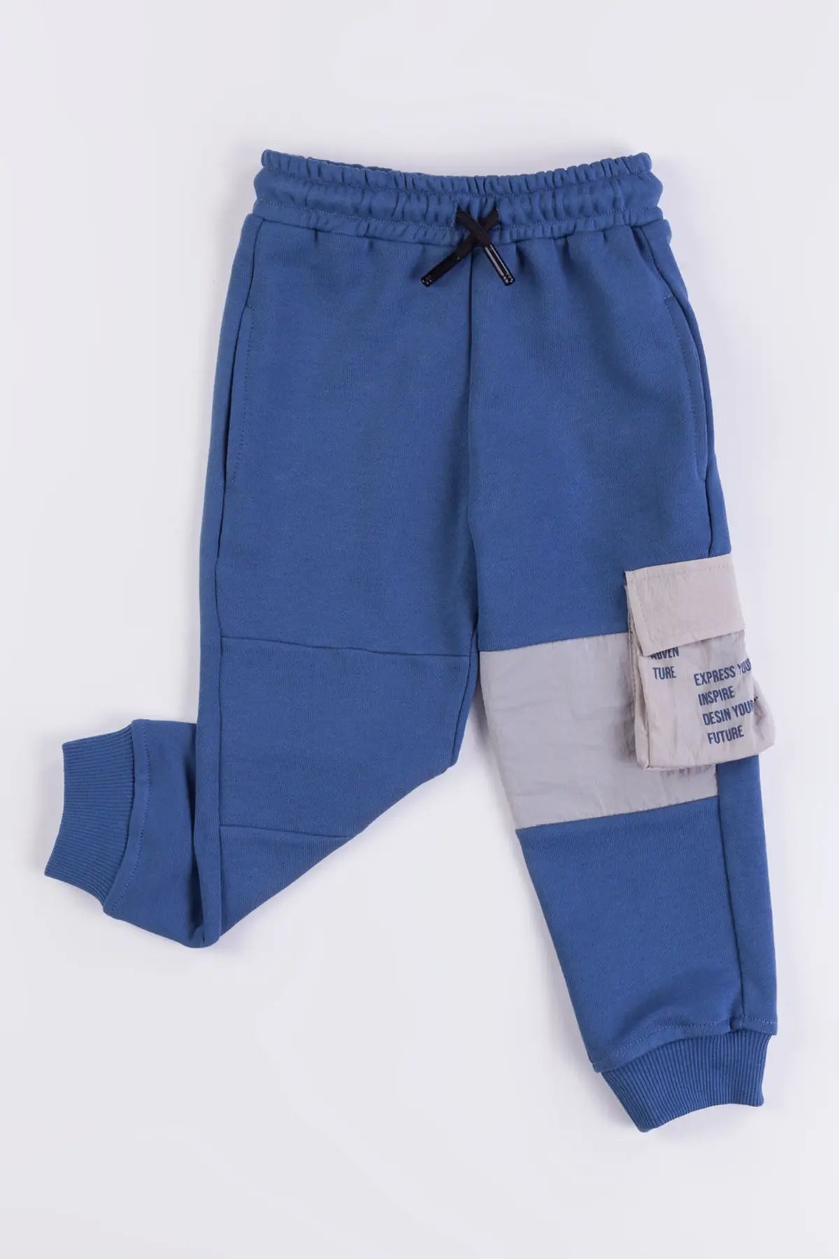 Boys Sweatpants. Cotton Fleece Active Wear, Athletic Cargo Jogger