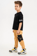 Boys Sweatpants. Cotton Fleece Active Wear, Athletic Cargo Jogger