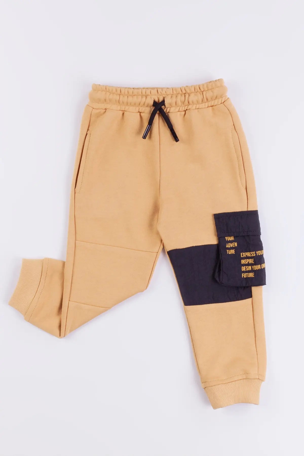 Boys Sweatpants. Cotton Fleece Active Wear, Athletic Cargo Jogger