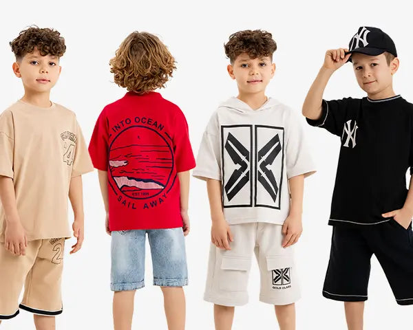 Boys Summer Outfit Banner